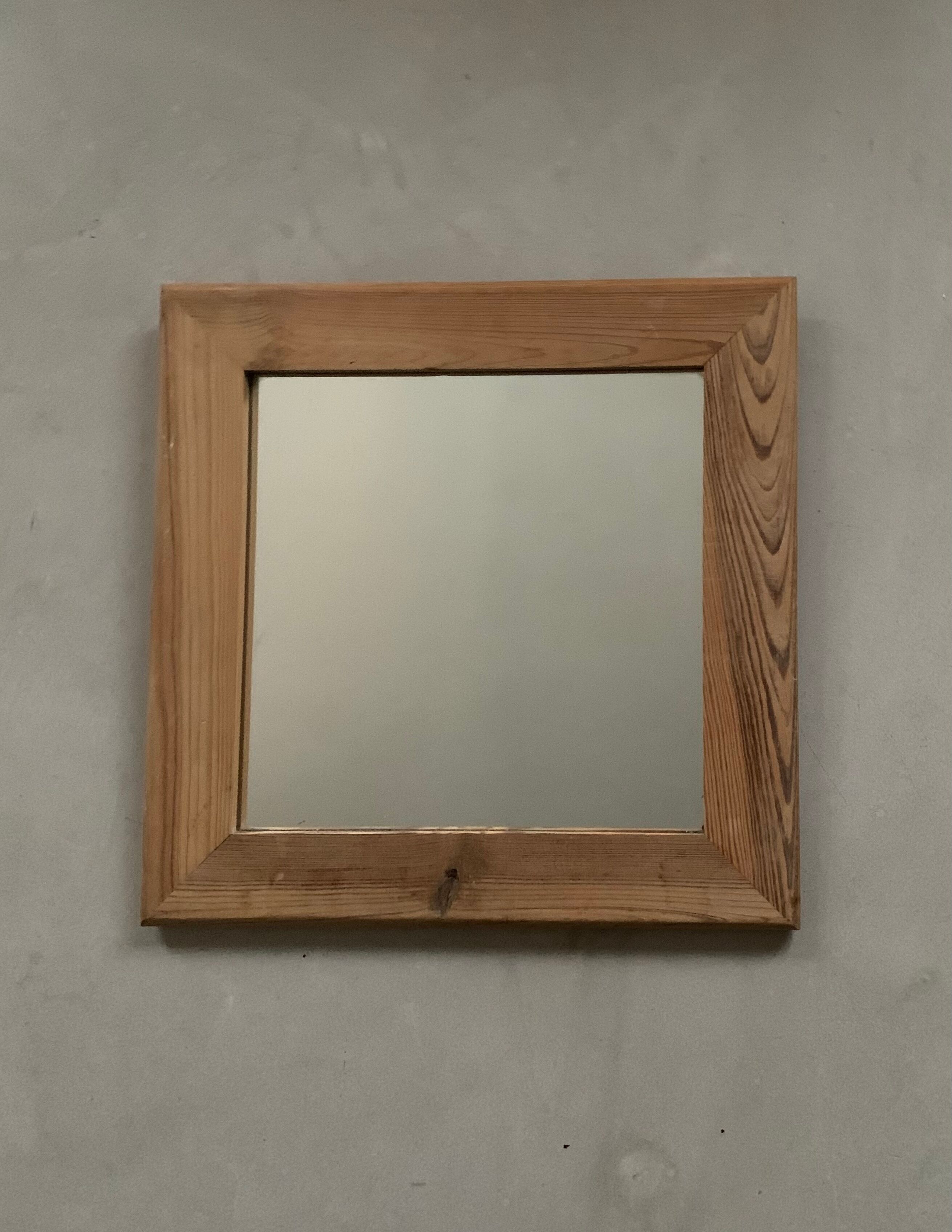 Wooden mirror Vintage habitat