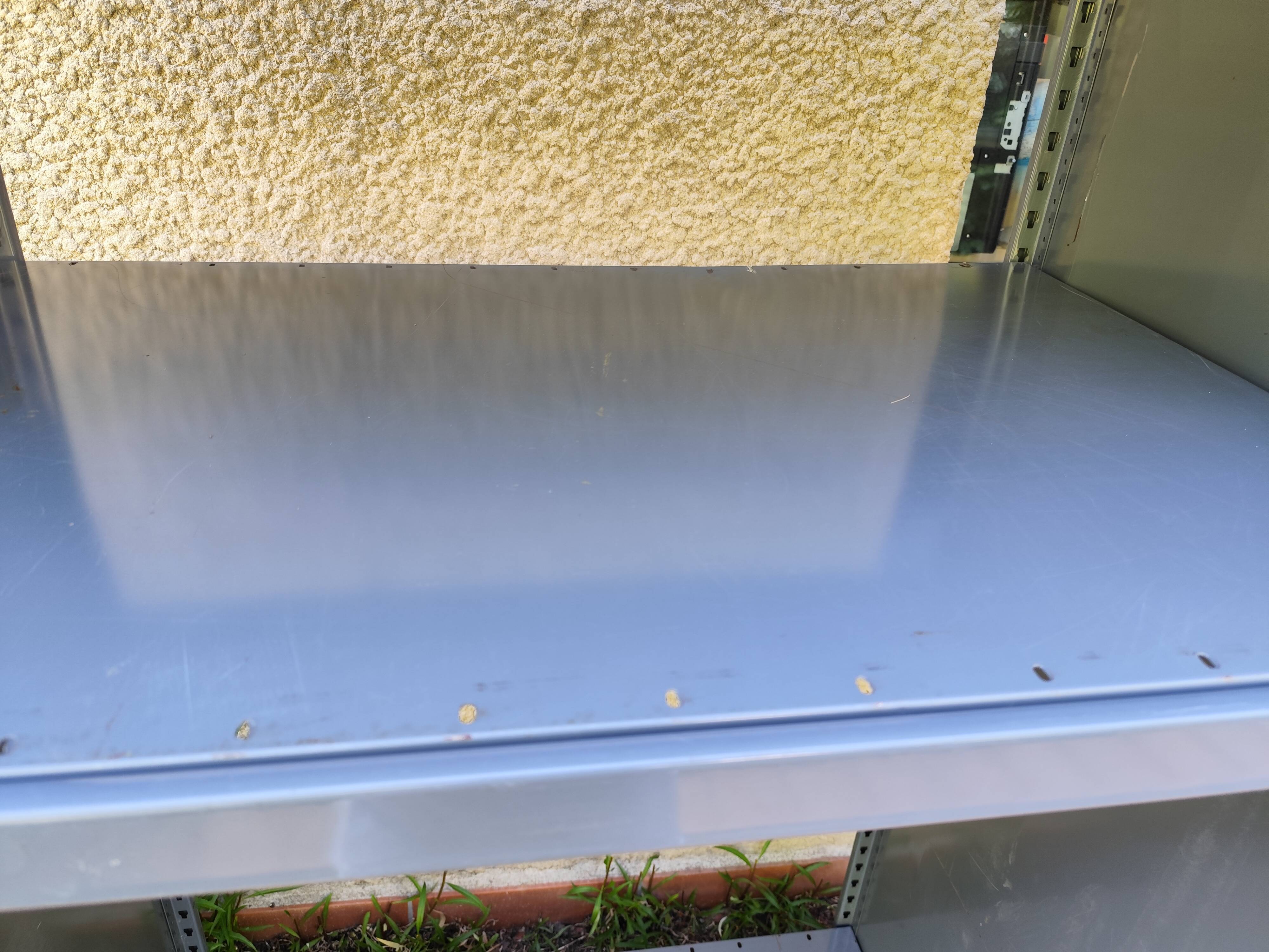 Vintage Dexion modular industrial shelving