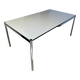 Bureau USM Haller en stratifié gris perle