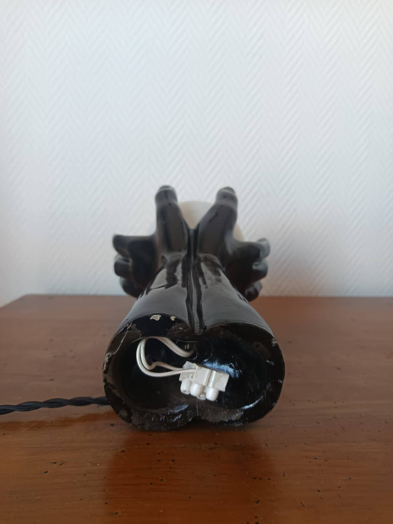 Vintage 1970s mains lamp