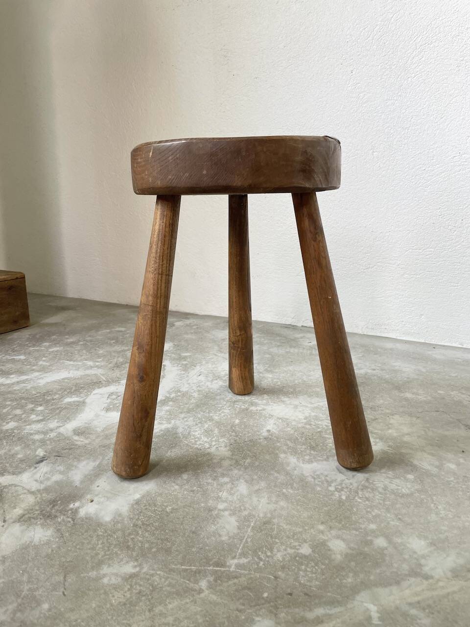 Oak tripod stool 1950