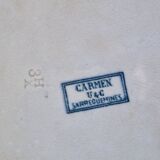 Flat plate Carmen U&C Sarreguemines