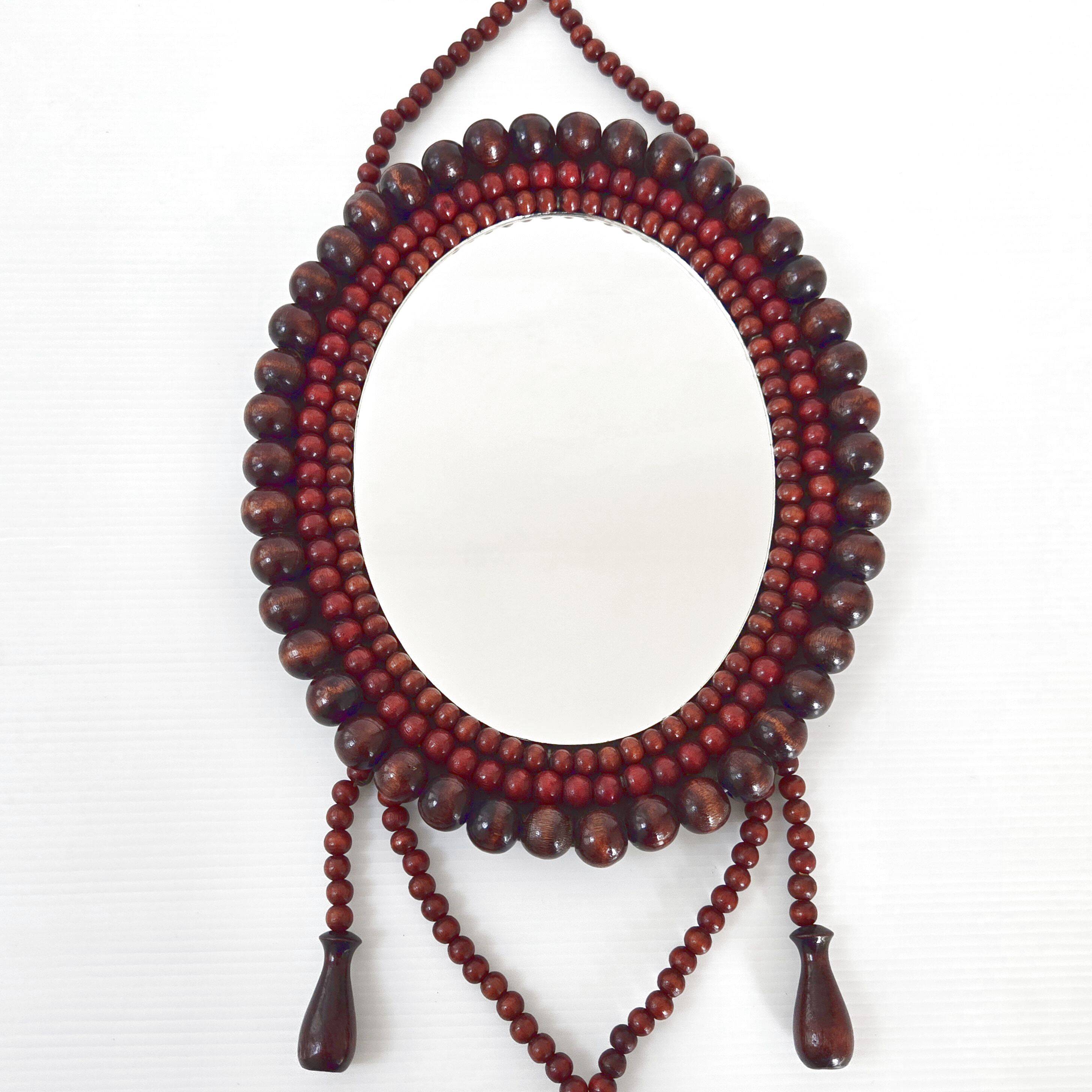 Miroir suédois vintage 1970