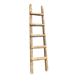 Vintage 1900s towel rack ladder