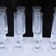 Lot of 7 Rosenthal Romance Motif I Flute Champagne 7.25" tall
