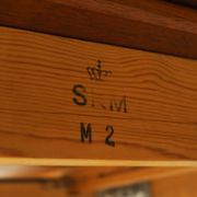 Table extensible, design danois, années 1970, fabricant : SKM