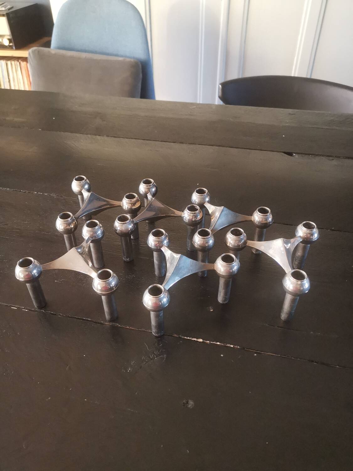 6 bougeoirs Nagel