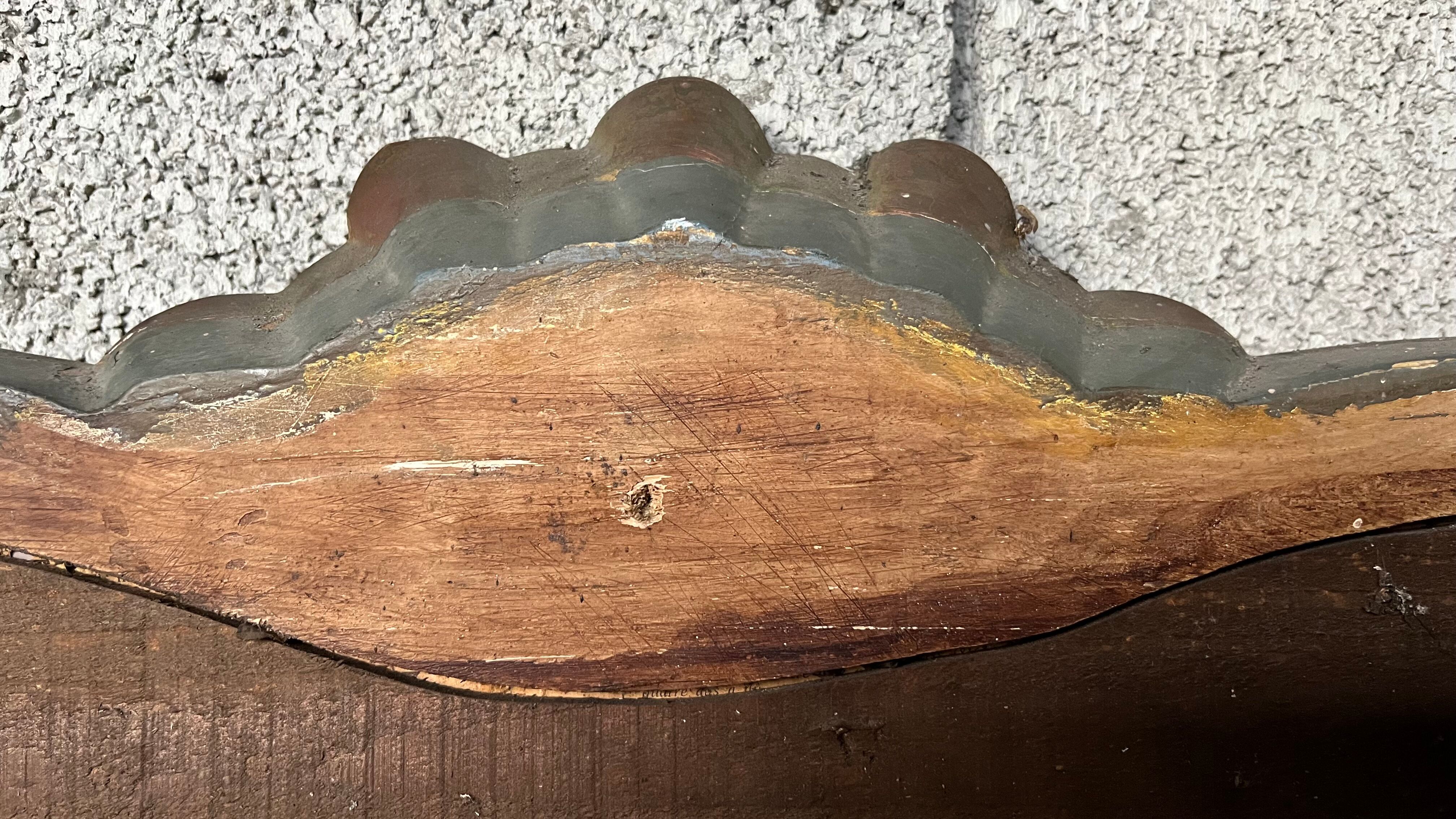 Baroque mirror Louis XV style 170x94x4 cm