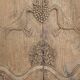 Panel, bas relief in natural wood, 18th century period