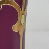 Enamelled Glass Vase, 1930s