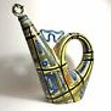 Rare Ceramics 50 Keraluc Important Pitcher Abstract Decoration 32 Cm