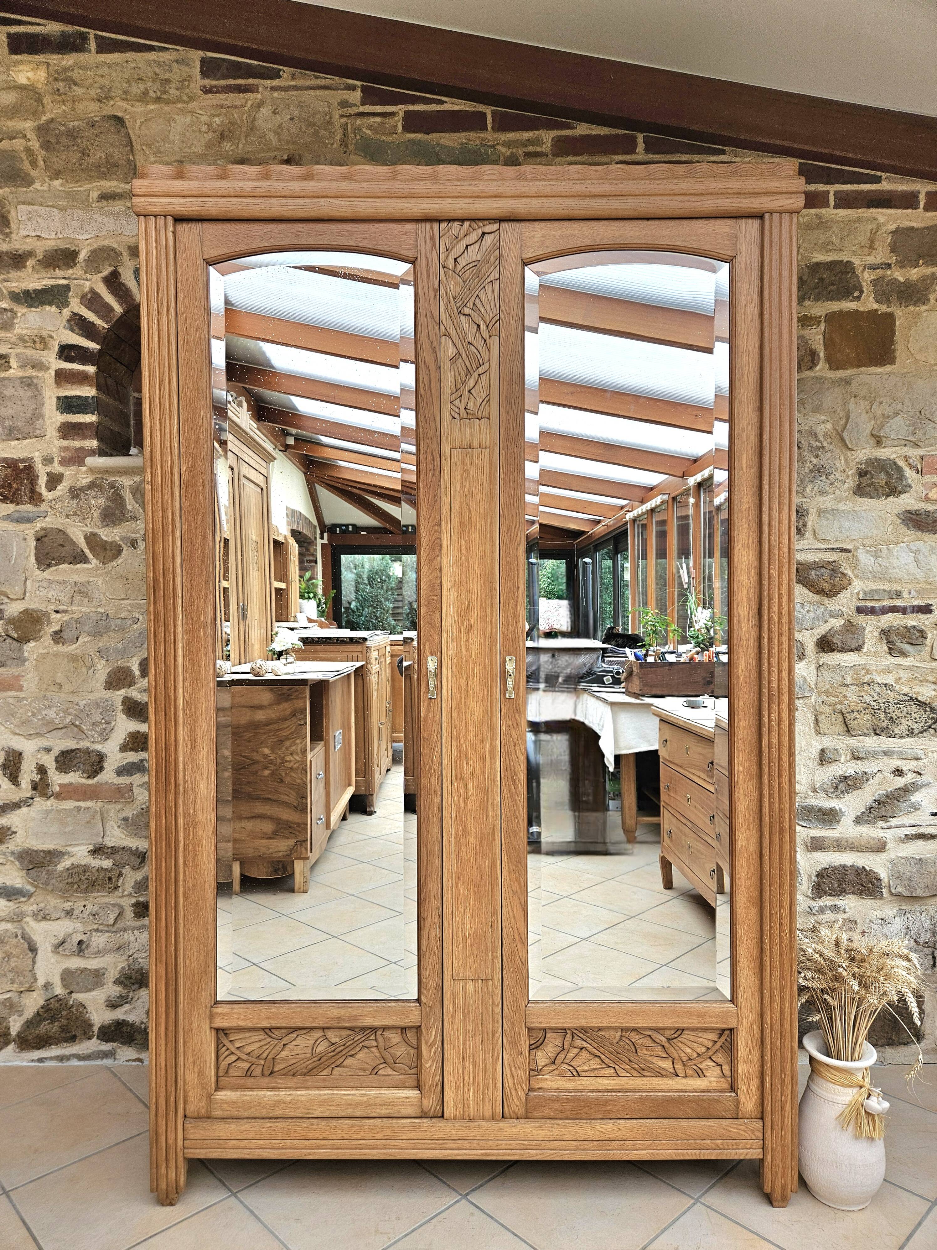 Parisian Art Deco wardrobe