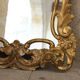 Gilded mirror with glazing beads