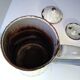Old enamelled tin coffee maker