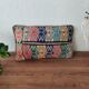 Vintage coloured Moroccan Kilim cushion