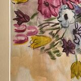 Aquarelle d’après Raoul Dufy