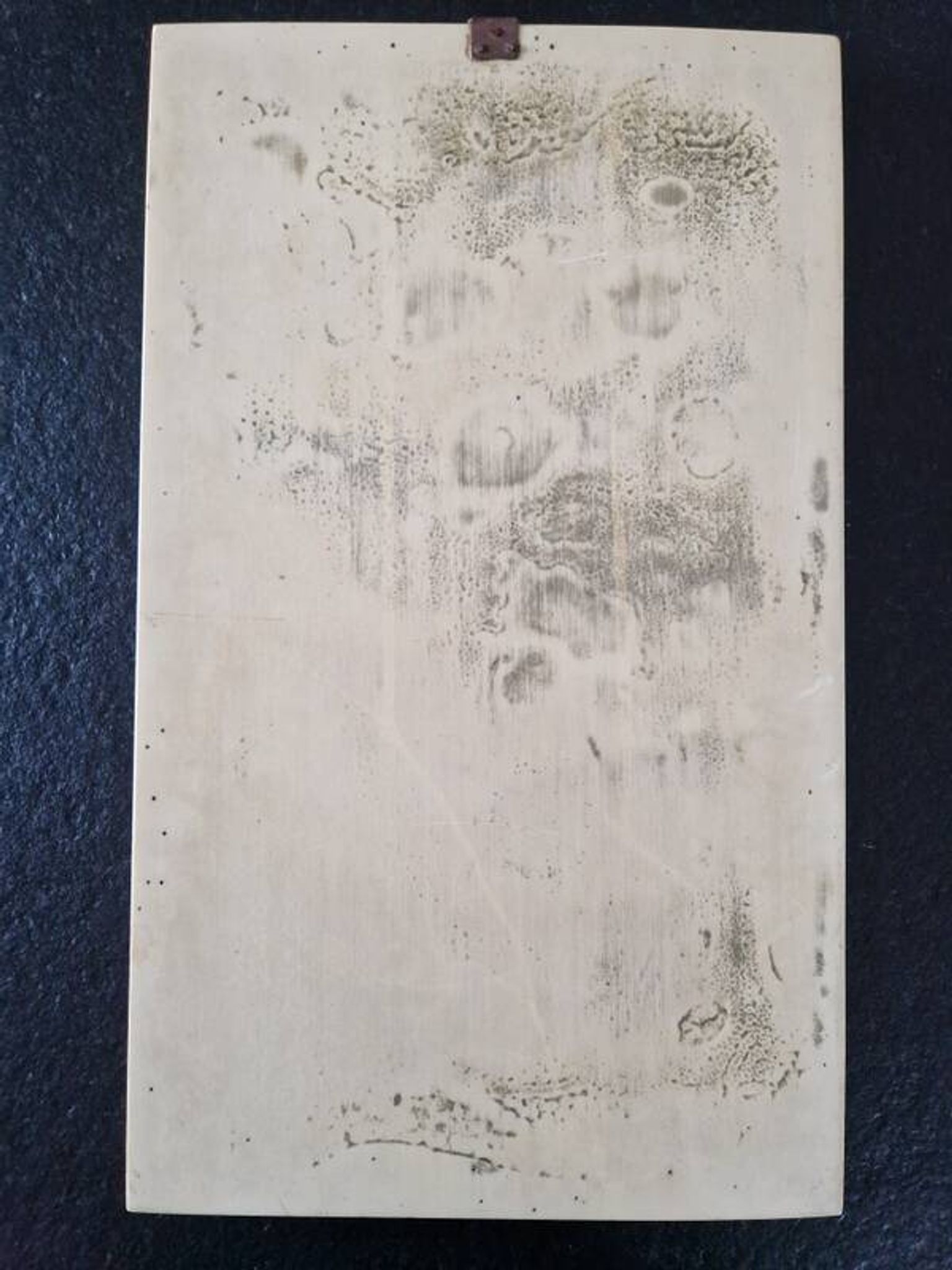 Sculpted resin plaque in the style of China.