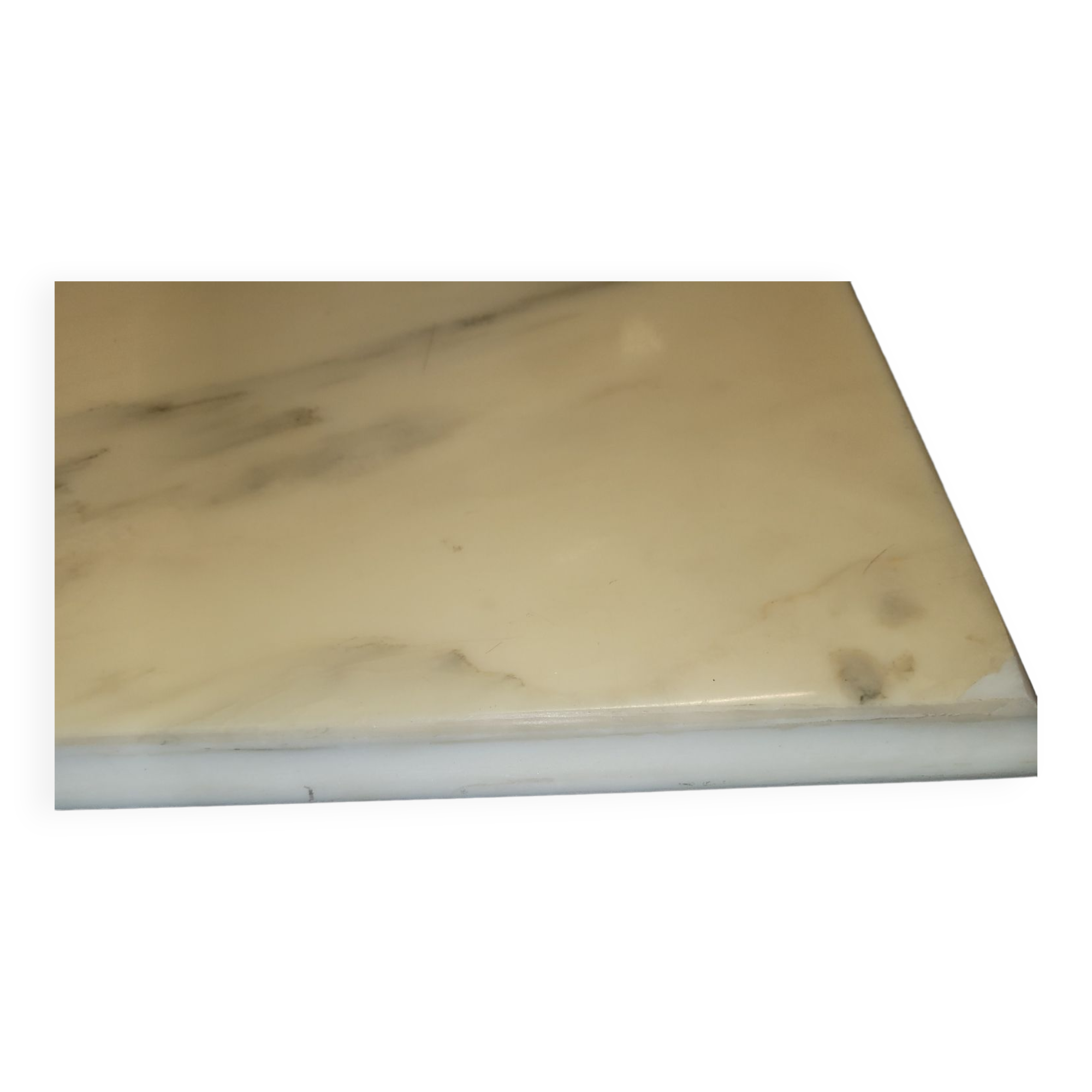 Bistro table with marble top