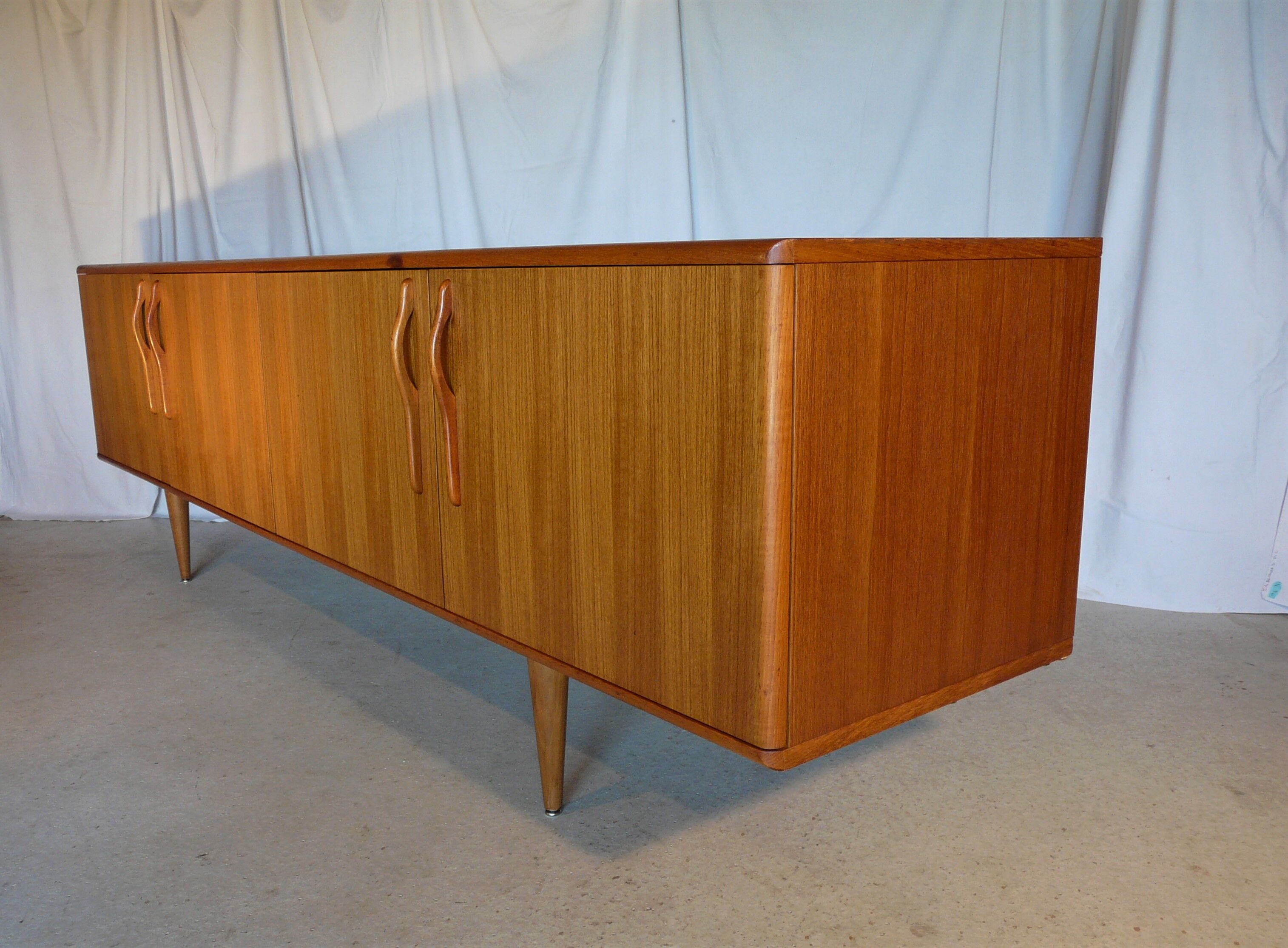 Scandinavian teak row