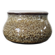 Petit pot vintage en grès émaillé scandinave