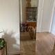 Beveled mirror 142 x 39 cm from the 70s