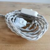 Sandstone lamp and rope