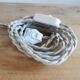 Sandstone lamp and rope
