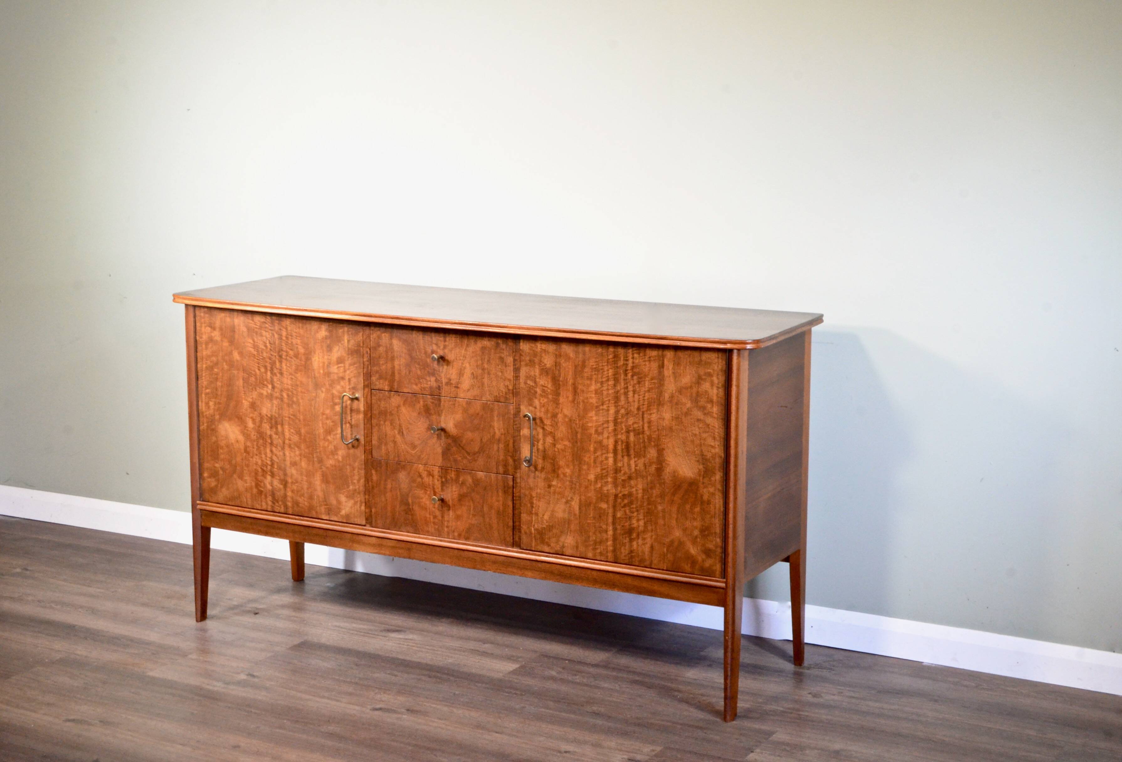 Mid-Century Vanson for Heal Teak and Rosewood Sideboard, Vintage