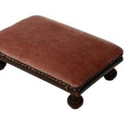 Pouf Art Déco repose-pieds design minimaliste des années 30