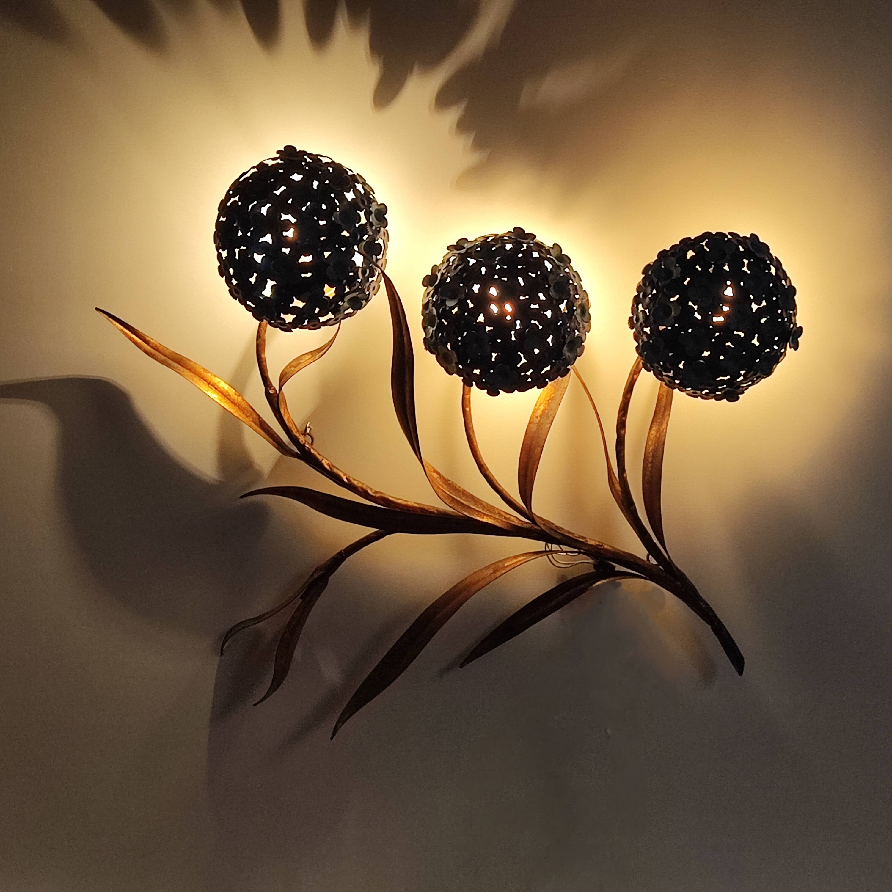 Italian wall light "Hortensia" 76cm