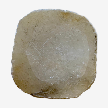 Empty mineral stone pocket