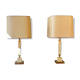 Paire de lampes vintage