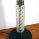 Small Art Deco floor lamp Richard Essig vintage glass and chrome 1960s