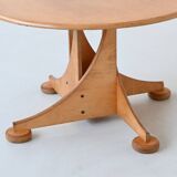 Sjoerd Soeters scuptural dining table in birch Lundia The Netherlands
