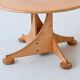 Table à manger sculpturale Sjoerd Soeters en bouleau Lundia Pays-Bas
