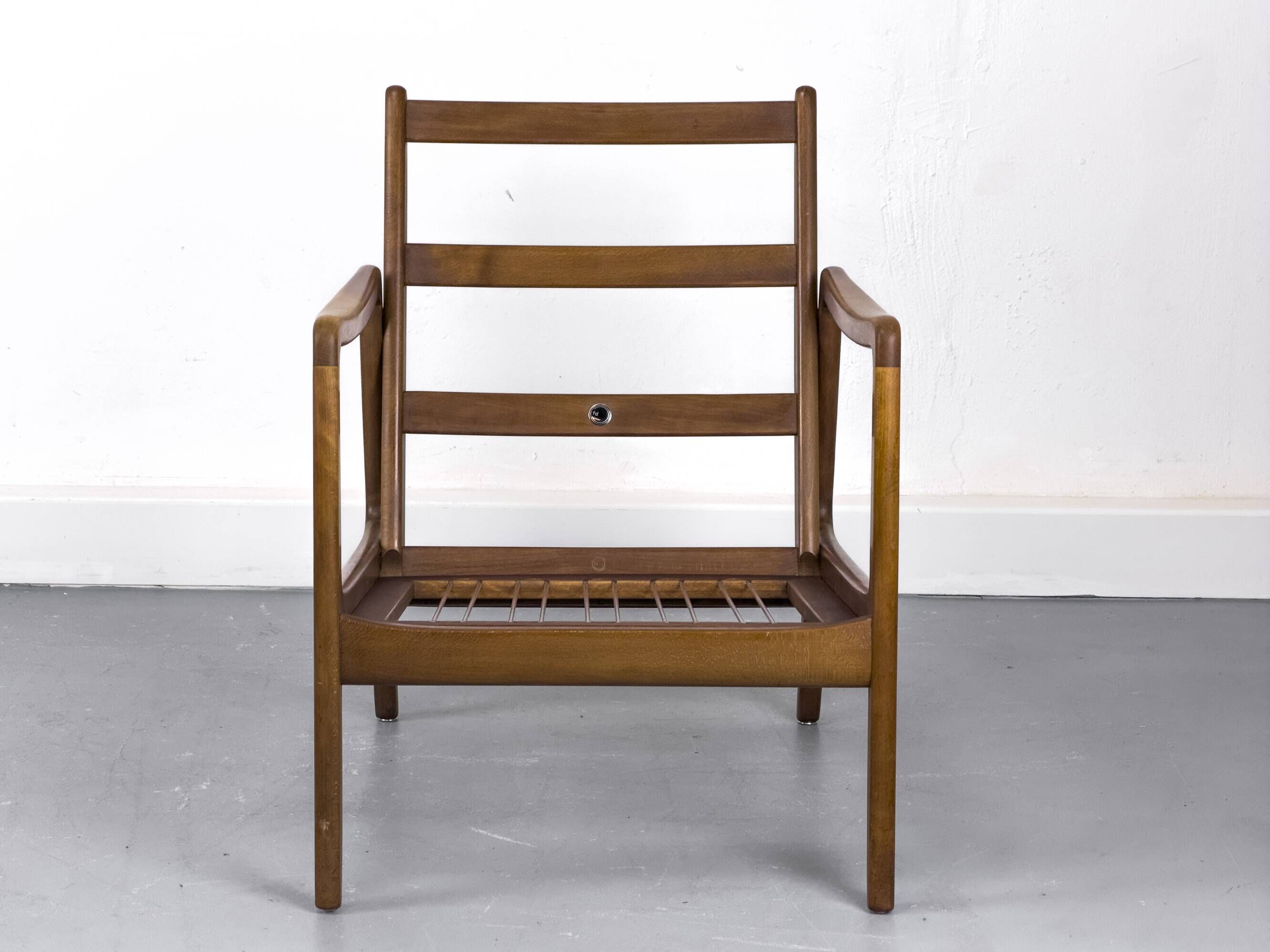 Danish Model FD-109 Lounge Chair by Ole Wanscher for France & Daverkosen, 1
