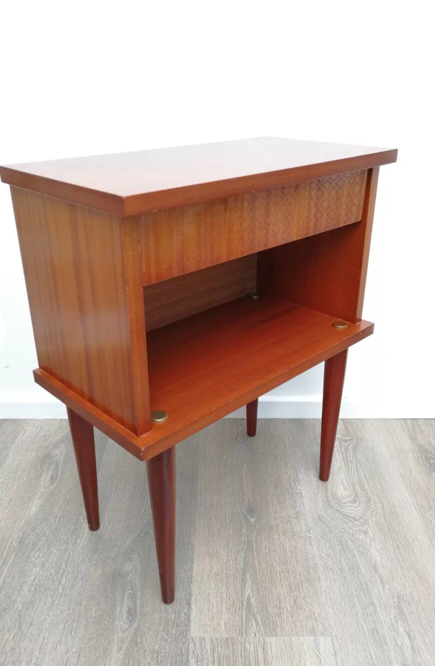 Vintage bedside table