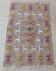 Traditional handmade kilim gray gazelle pattern rug