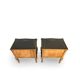 Tables de chevet/commodes Chippendale italiennes, années 1940/1950.