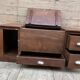banc - coffre en teck birman