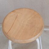 Vintage industrial screw stools