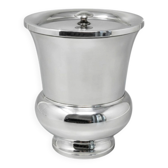 1960s Mid-Century Modern Ice Bucket by Aldo Tura for Macabo. Made in Italy