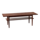 Vintage Scandinavian teak coffee table (Denmark, 1960s)