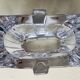 Rectangular Bayel crystal vase