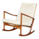 Rocking chair, model 650-15, by Ib Kofod-Larsen for Chr. Linneberg