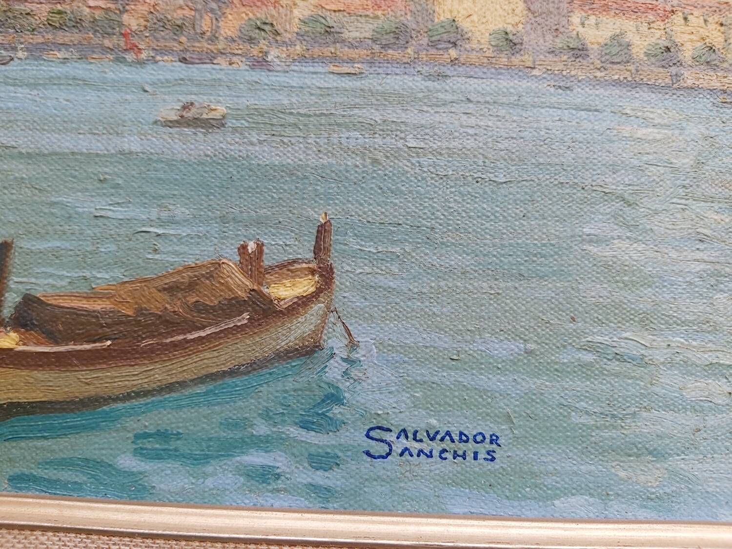Tableaux Monaco, huile sur toile