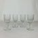4 Baccarat glasses Chanel model engraving 3458