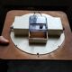 Pendule en formica Manufrance