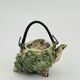 Small ceramic shell teapot