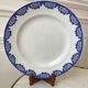 large round dish DIgoin Sarreguemines Casino model "Capri" years 50-60